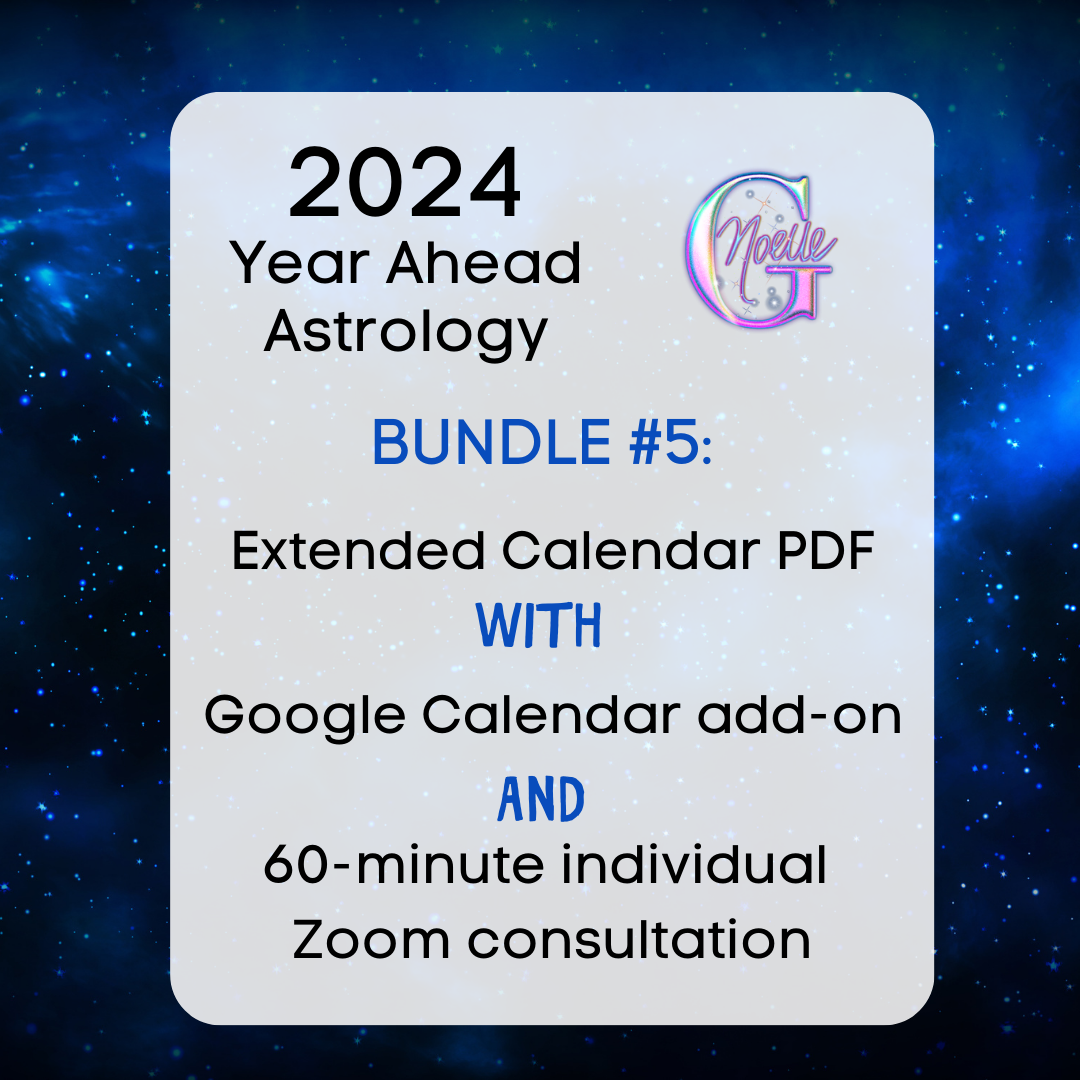 2024 Sidereal Zodiac Astrology Calendar