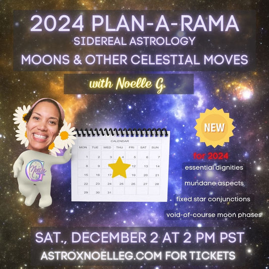 2024 Plan-a-Rama (Yearly Astrology Preview)