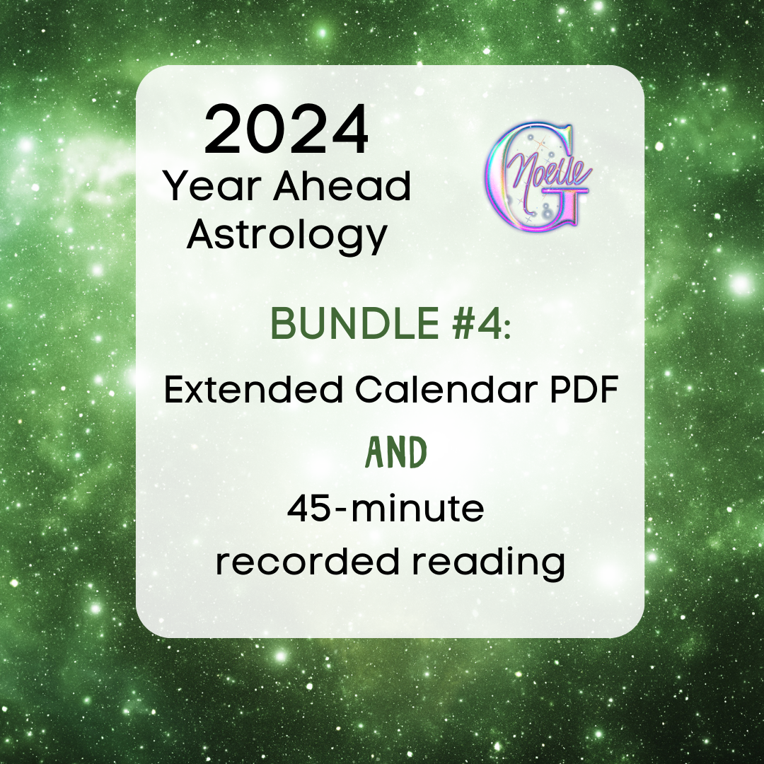 2024 Sidereal Zodiac Astrology Calendar